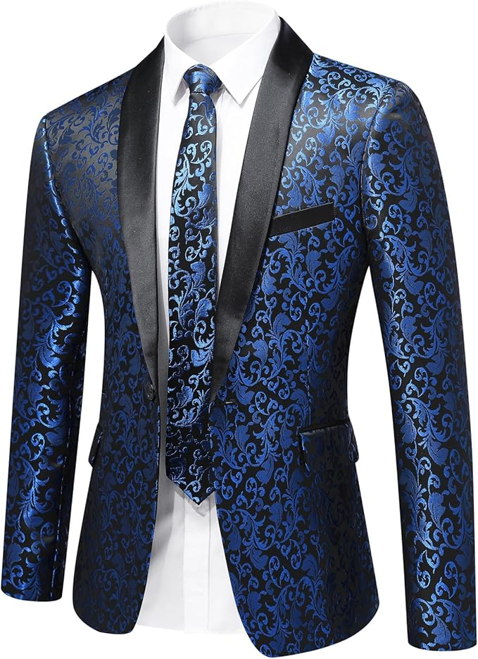 2pcs Western suit with sequence